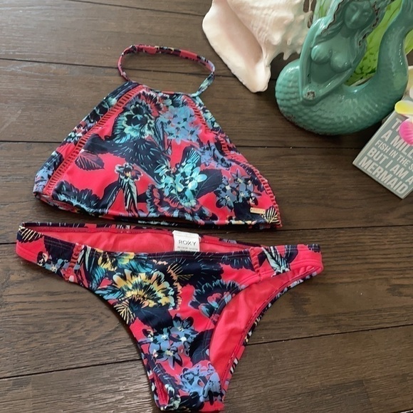 ROXY 🏝🏄♀️ NEW Salty Surfer Bikini Set - Picture 2 of 13